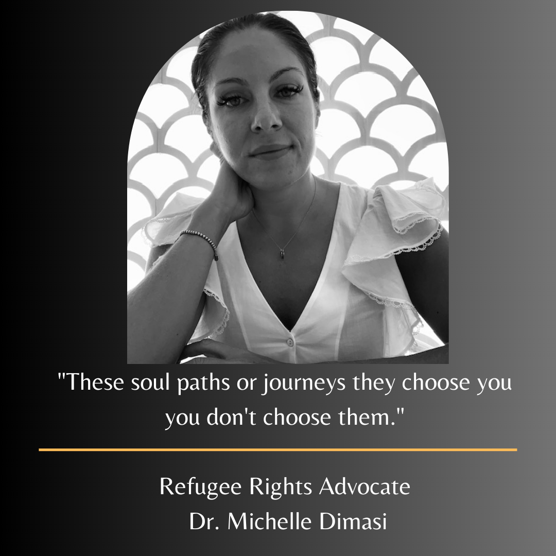 Refugee Rights Advocate Dr. Michelle Dimasi